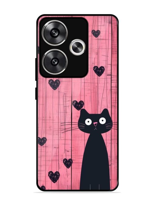 Feline Valentine'S Day Glossy Soft Edge Case for Poco F6 (5G) Chachhi