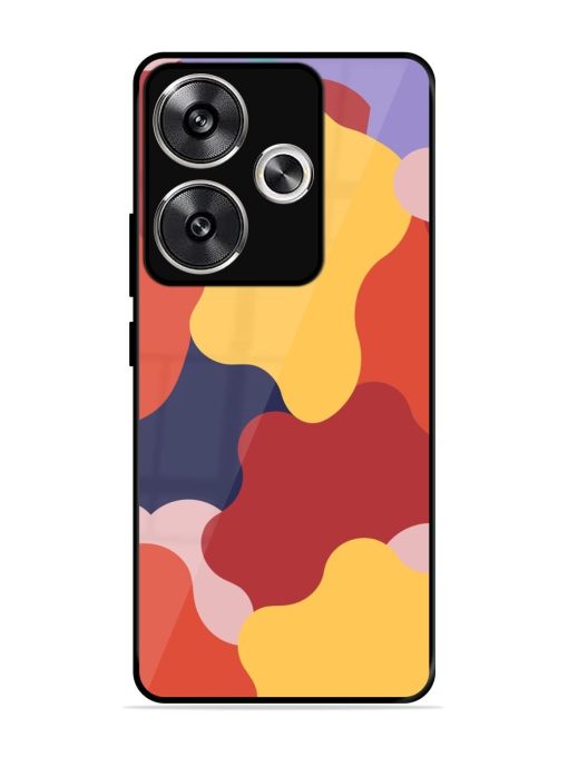 Gooey Color Chaos Glossy Soft Edge Case for Poco F6 (5G) Chachhi