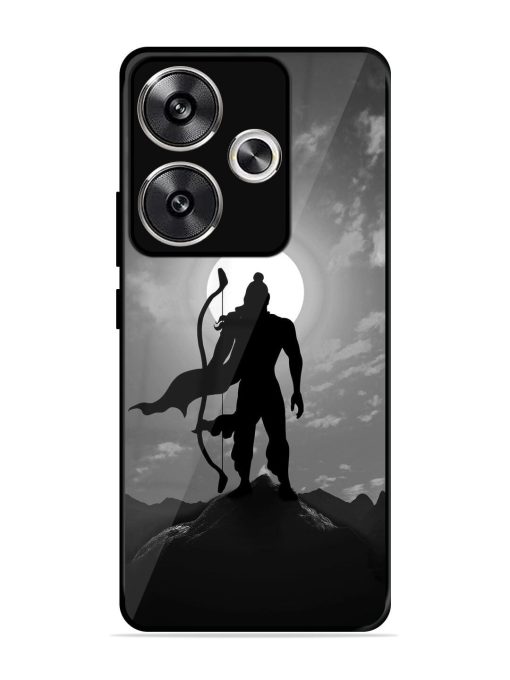 The Undefeated Warrior Glossy Soft Edge Case for Poco F6 (5G) Chachhi