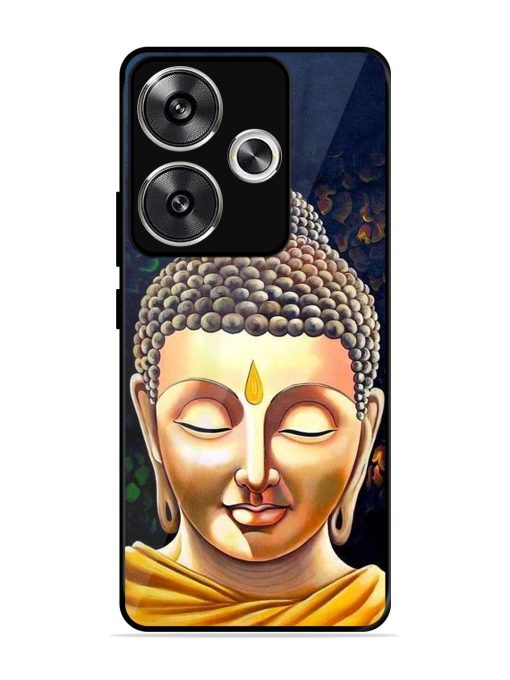 Buddha Face Glossy Soft Edge Case for Poco F6 (5G) Chachhi