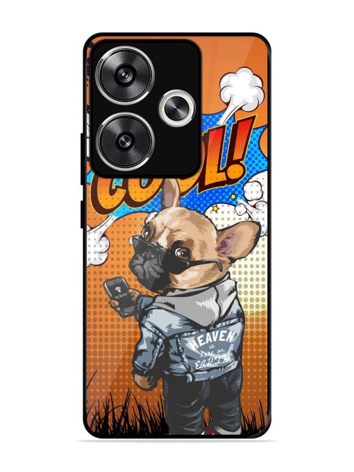 Cool Pup Glossy Soft Edge Case for Poco F6 (5G) Chachhi