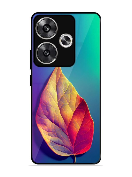 Autumn'S Embrace Glossy Soft Edge Case for Poco F6 (5G) Chachhi