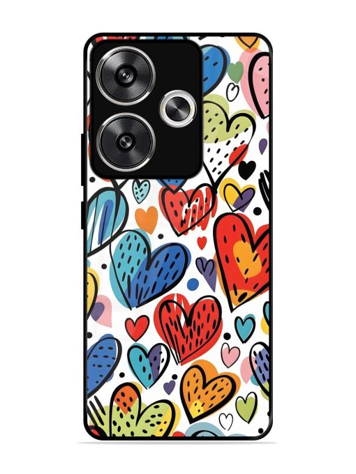 Heartfelt Harmony Glossy Soft Edge Case for Poco F6 (5G) Chachhi