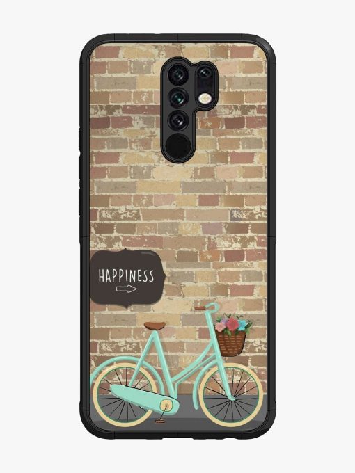 Pedaling Towards Happiness Glossy Soft Edge Case for Poco M2 Chachhi