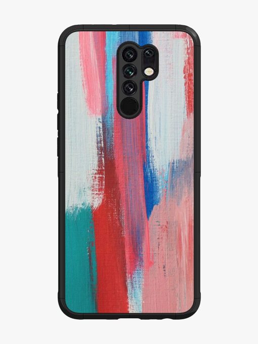 Colorful Chaos Glossy Soft Edge Case for Poco M2 Chachhi