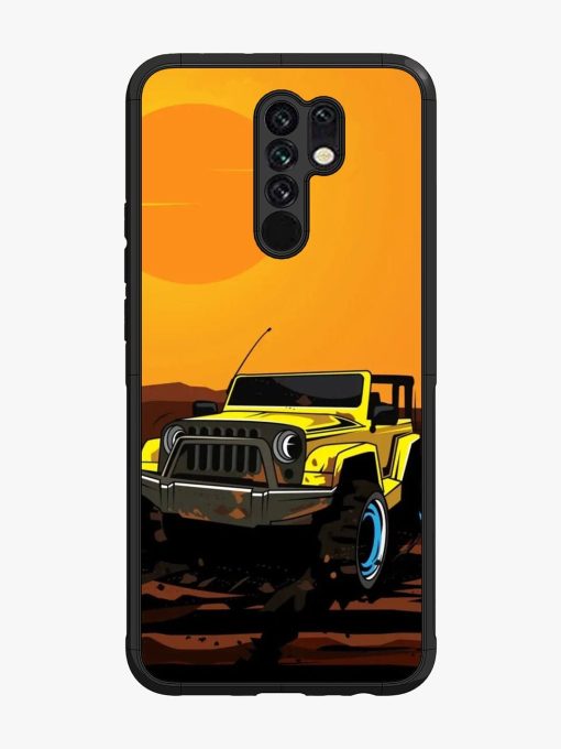 Sunset Cruise Glossy Soft Edge Case for Poco M2 Chachhi