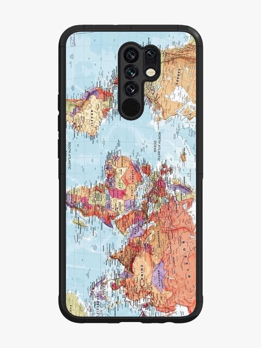 Our Blue Marble Glossy Soft Edge Case for Poco M2 Chachhi