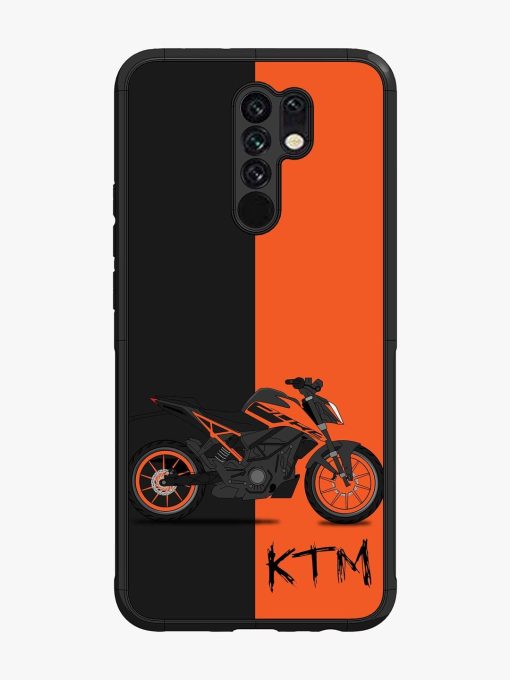 Orange Beast Glossy Soft Edge Case for Poco M2 Chachhi