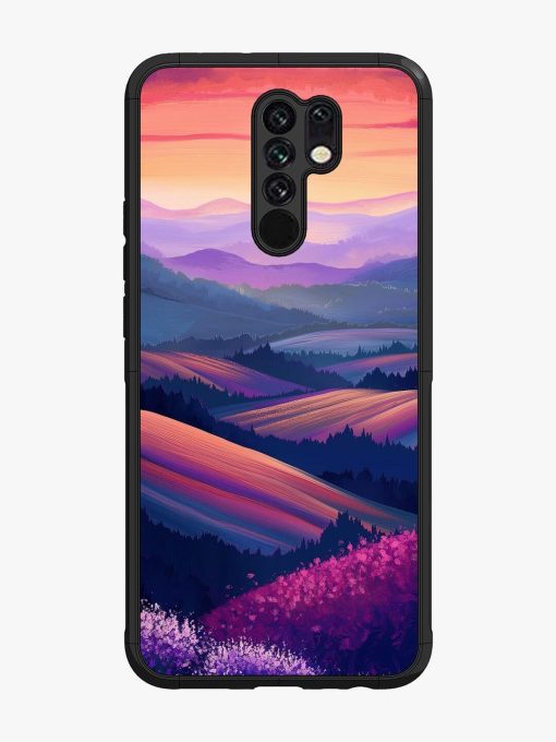 Twilight'S Embrace Glossy Soft Edge Case for Poco M2 Chachhi