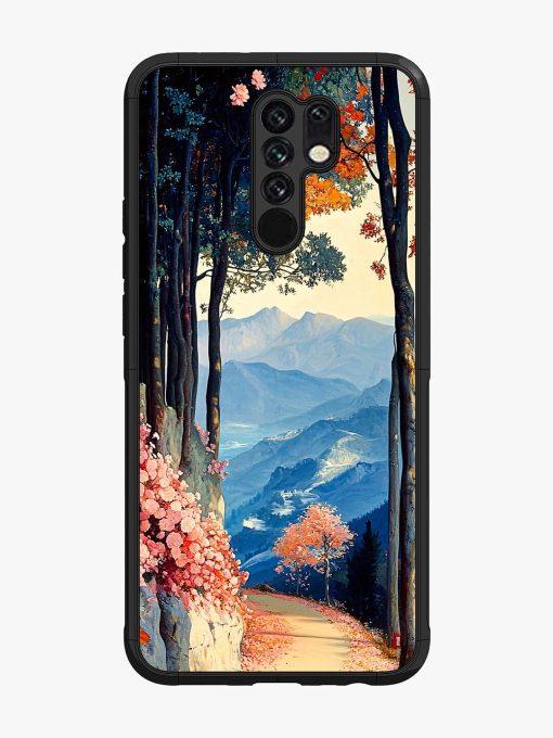 Mountainside Serenity Glossy Soft Edge Case for Poco M2 Chachhi