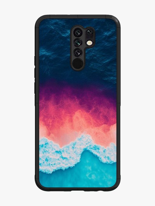 Where The Ocean Meets The Sky Glossy Soft Edge Case for Poco M2 Chachhi