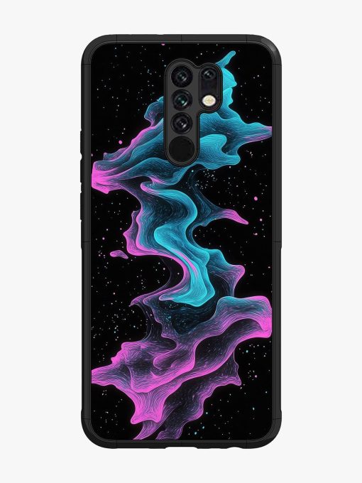 Cosmic Currents Glossy Soft Edge Case for Poco M2 Chachhi