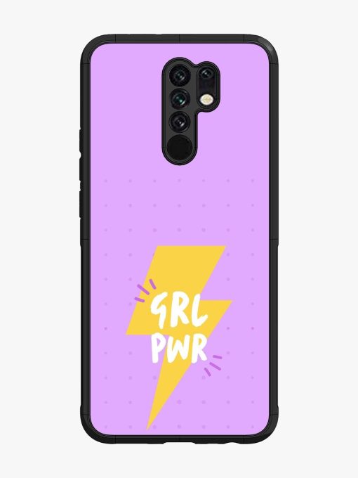 Girl Power Spark Glossy Soft Edge Case for Poco M2