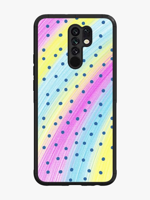 Polka Dot Paradise Glossy Soft Edge Case for Poco M2 Chachhi