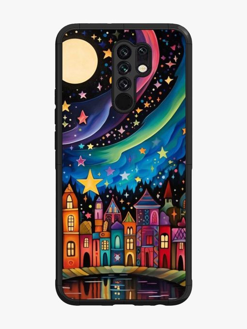 Starlit Village Glossy Soft Edge Case for Poco M2 Chachhi