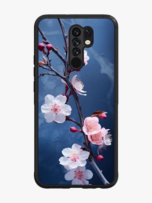 Delicate Blossoms Glossy Soft Edge Case for Poco M2 Chachhi