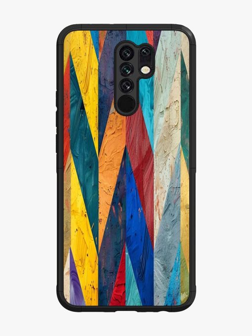 Abstract Tapestry Glossy Soft Edge Case for Poco M2 Chachhi