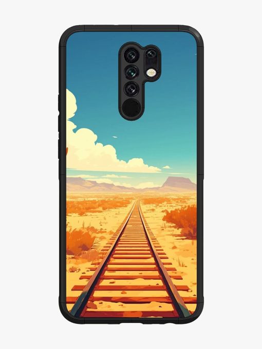 Endless Horizon Glossy Soft Edge Case for Poco M2 Chachhi