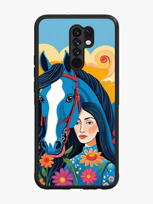 Equine Enchantment Glossy Soft Edge Case for Poco M2 Chachhi