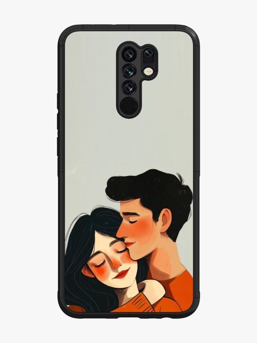 Craft Couples Glossy Soft Edge Case for Poco M2 Chachhi