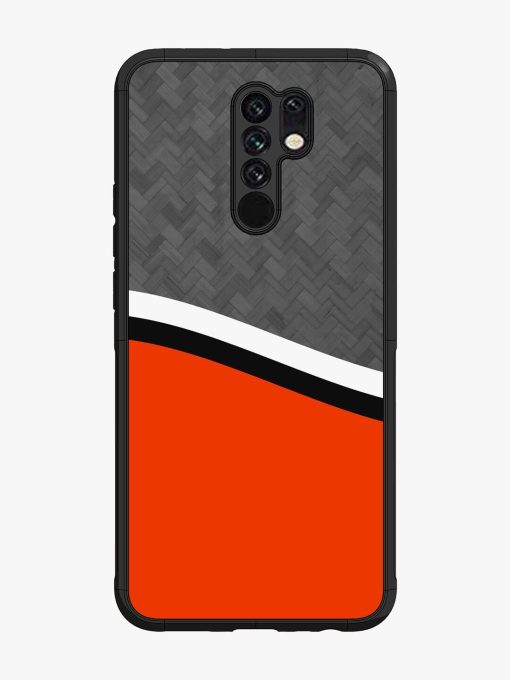 Bold Contrast Glossy Soft Edge Case for Poco M2 Chachhi