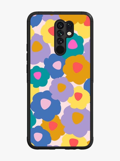 Flower Power Glossy Soft Edge Case for Poco M2 Chachhi