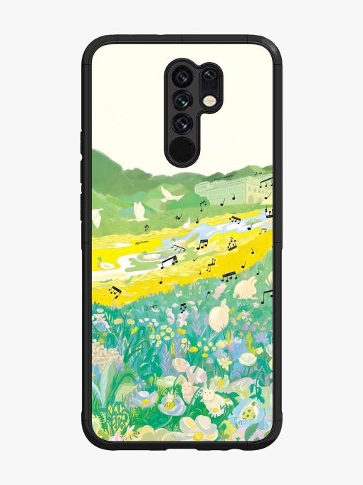 Melody In Bloom Glossy Soft Edge Case for Poco M2 Chachhi