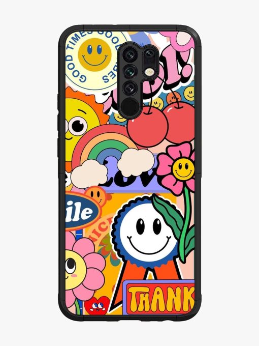 Good Times Good Vibes Glossy Soft Edge Case for Poco M2 Chachhi