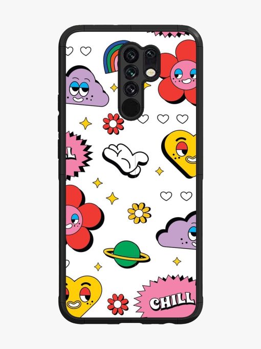 Whimsical Wonderland Glossy Soft Edge Case for Poco M2 Chachhi