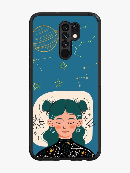 Cosmic Daydreamer Glossy Soft Edge Case for Poco M2 Chachhi