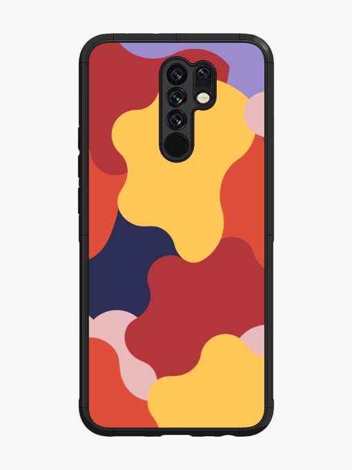 Gooey Color Chaos Glossy Soft Edge Case for Poco M2 Chachhi