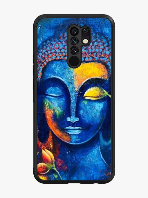 Enlightened Serenity Glossy Soft Edge Case for Poco M2 Chachhi