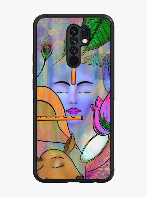 Divine Serenity Glossy Soft Edge Case for Poco M2 Chachhi