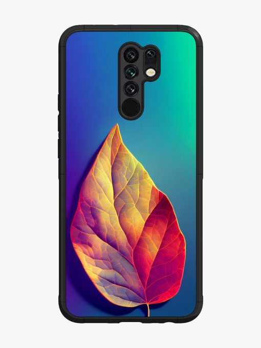 Autumn'S Embrace Glossy Soft Edge Case for Poco M2 Chachhi