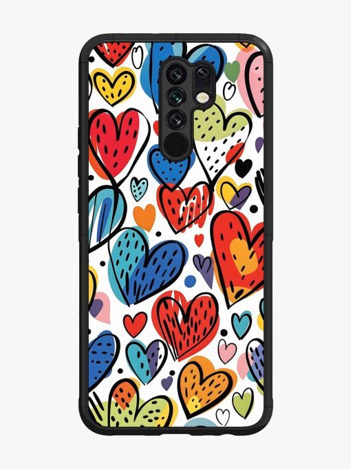 Heartfelt Harmony Glossy Soft Edge Case for Poco M2 Chachhi