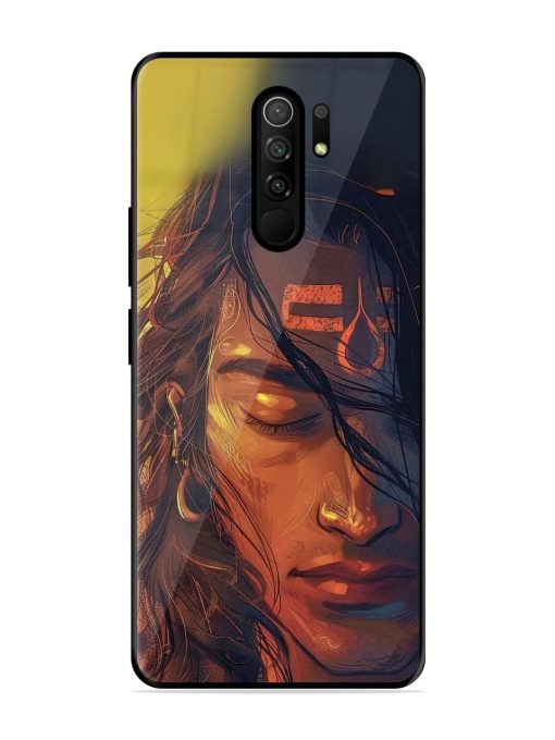 Tranquil Shiva Glossy Soft Edge Case for Poco M2 Reloaded