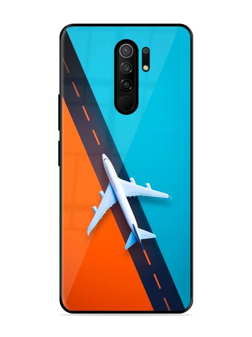 Skyward Bound Glossy Soft Edge Case for Poco M2 Reloaded Chachhi