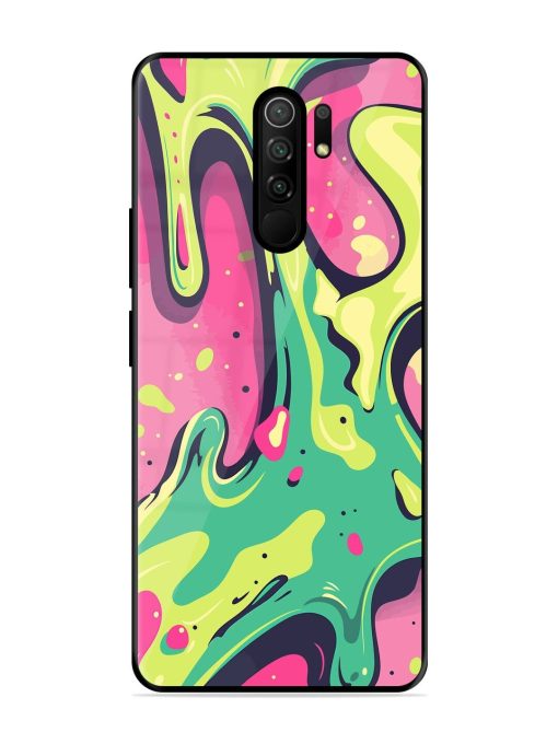 Gooey Grooves Glossy Soft Edge Case for Poco M2 Reloaded Chachhi