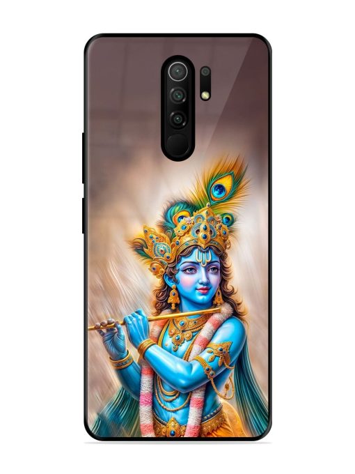 Divine Krishna Glossy Soft Edge Case for Poco M2 Reloaded Chachhi