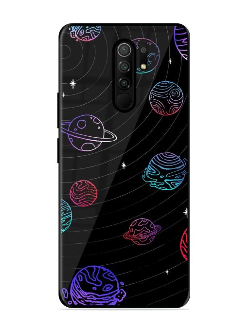 Cosmic Ballet Glossy Soft Edge Case for Poco M2 Reloaded Chachhi