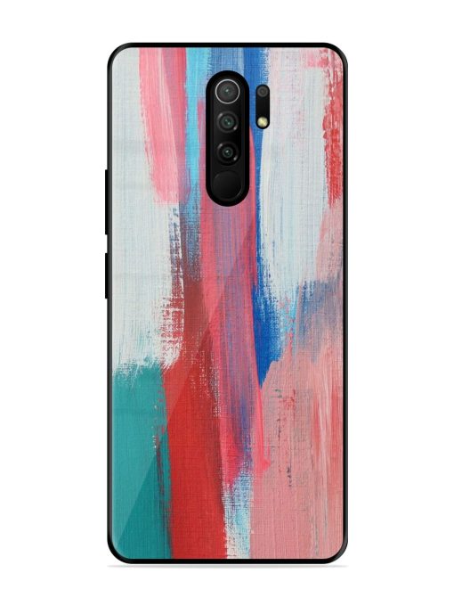 Colorful Chaos Glossy Soft Edge Case for Poco M2 Reloaded Chachhi