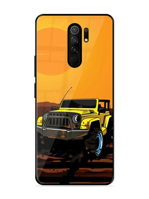 Sunset Cruise Glossy Soft Edge Case for Poco M2 Reloaded Chachhi