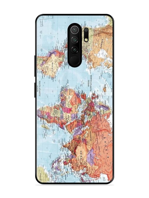 Our Blue Marble Glossy Soft Edge Case for Poco M2 Reloaded Chachhi