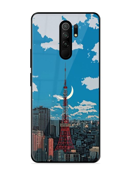 Tokyo Twilight Glossy Soft Edge Case for Poco M2 Reloaded Chachhi