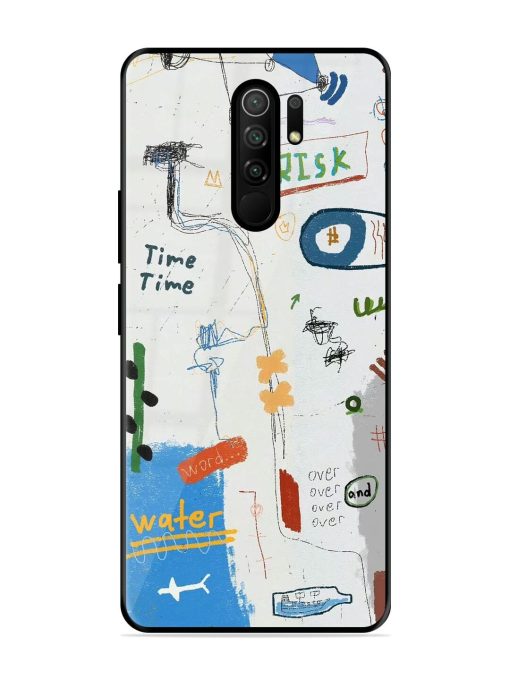 Mind Map Madness Glossy Soft Edge Case for Poco M2 Reloaded Chachhi