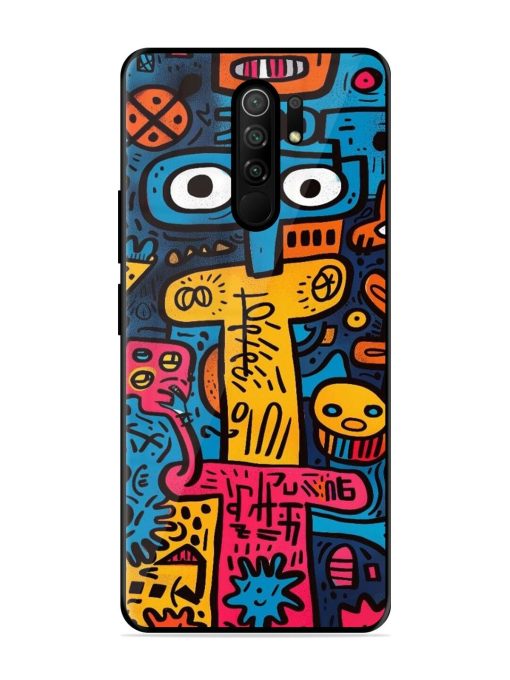 Doodletopia Glossy Soft Edge Case for Poco M2 Reloaded Chachhi