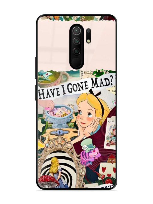 Mad Hatter'S Collage Glossy Soft Edge Case for Poco M2 Reloaded Chachhi