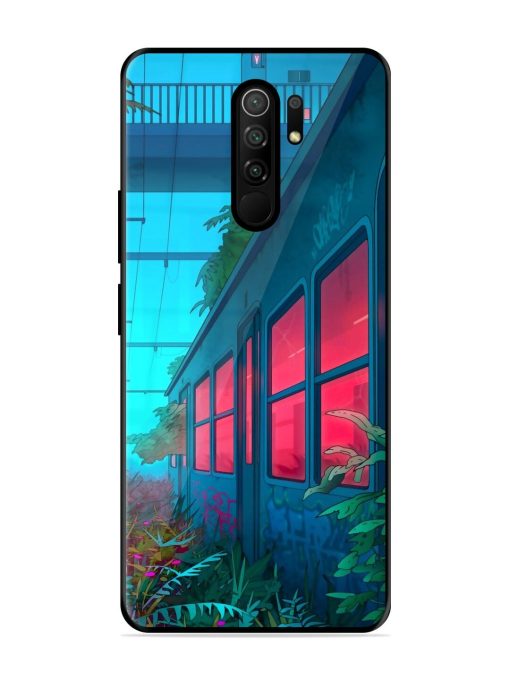 Urban Jungle Glossy Soft Edge Case for Poco M2 Reloaded Chachhi