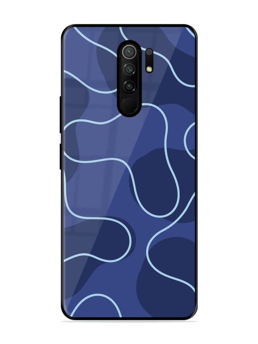 Midnight Maze Glossy Soft Edge Case for Poco M2 Reloaded Chachhi