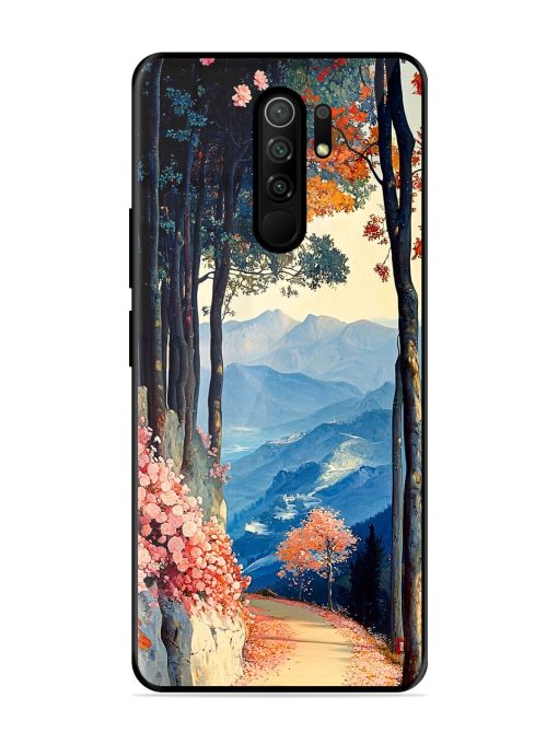 Mountainside Serenity Glossy Soft Edge Case for Poco M2 Reloaded